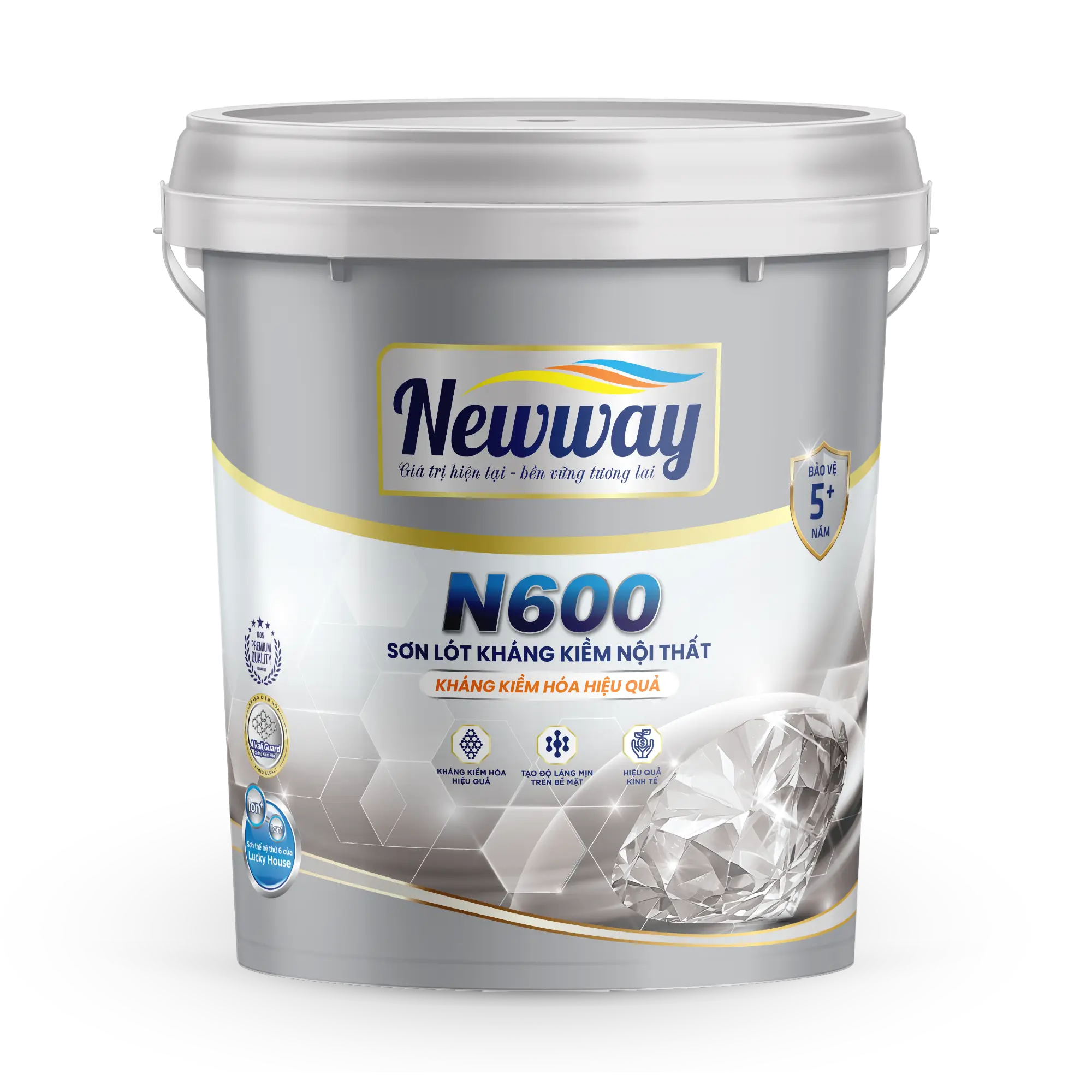 Sơn lót kháng kiềm nội thất: Newway 600