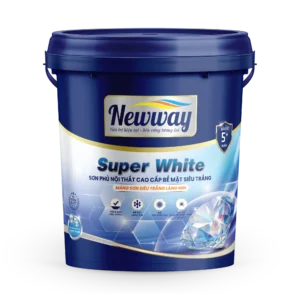 Sơn phủ Nội thất cao cấp bề mặt siêu trắng SUPER WHITE